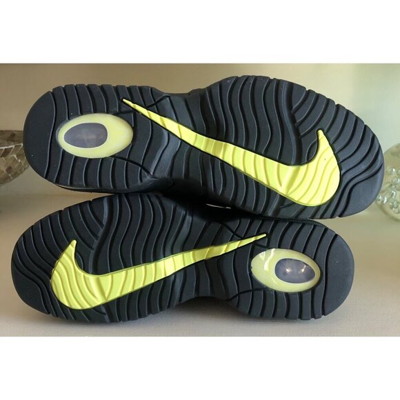 NIB Nike Air Max Penny Men's Shoes White Purple Lemon Twist Size 8 - Picture 6 of 11